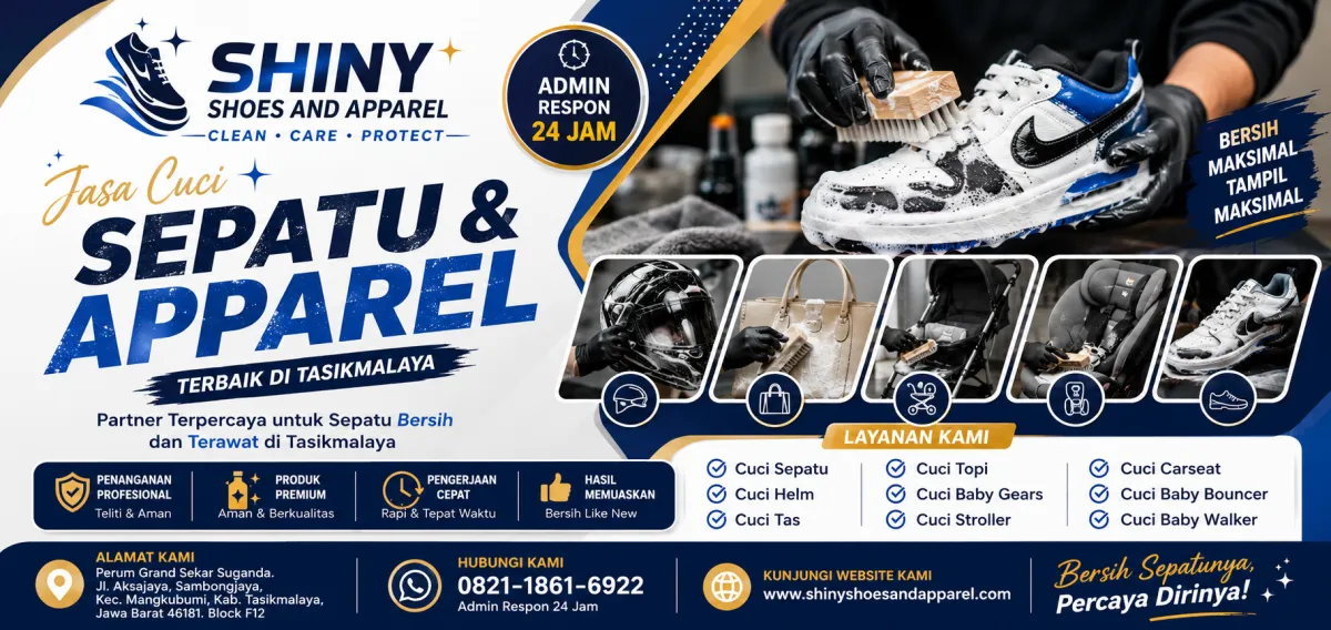Tempat Cuci Tas Terdekat di Tasikmalaya dengan Perawatan Profesional