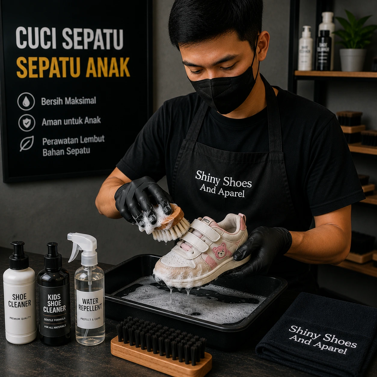 Cuci Sepatu Fast Clean Treatment - Shiny Shoes And Apparel Tasikmalaya