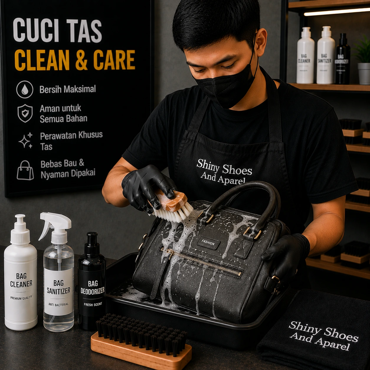 Cuci Tas  - Shiny Shoes And Apparel Tasikmalaya